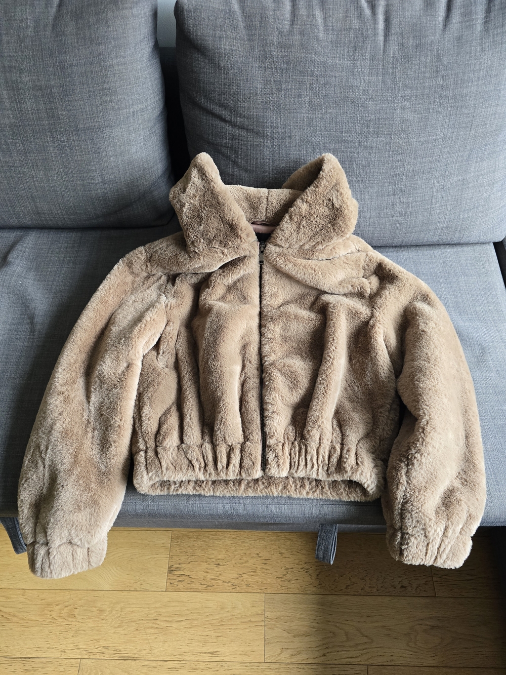 Like New! 7 For All Mankind Faux Fur Jacket